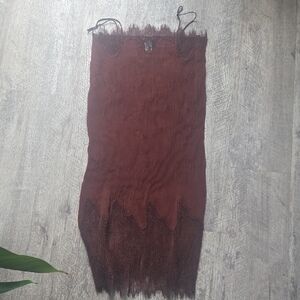 Zara Chocolate Brown Pencil Dress